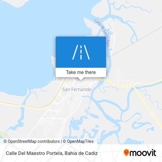 Calle Del Maestro Portela map