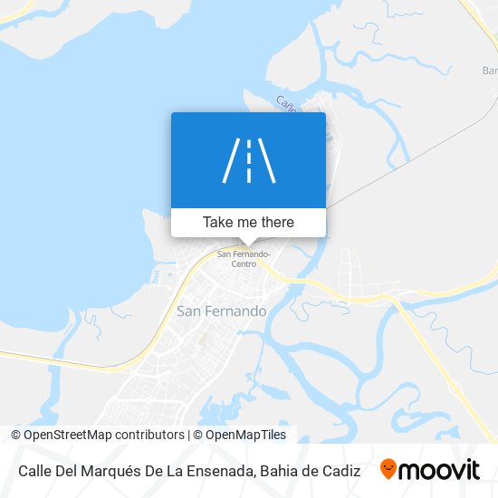 mapa Calle Del Marqués De La Ensenada