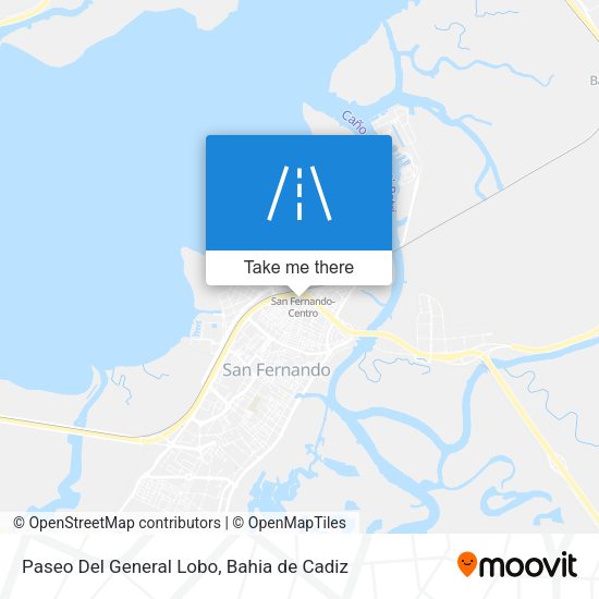 Paseo Del General Lobo map