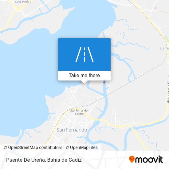 Puente De Ureña map