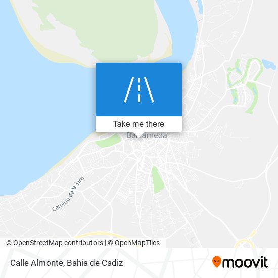 Calle Almonte map