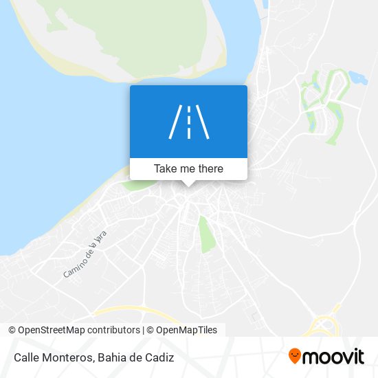 Calle Monteros map