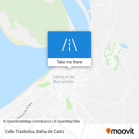 Calle Trasbolsa map