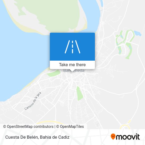 Cuesta De Belén map