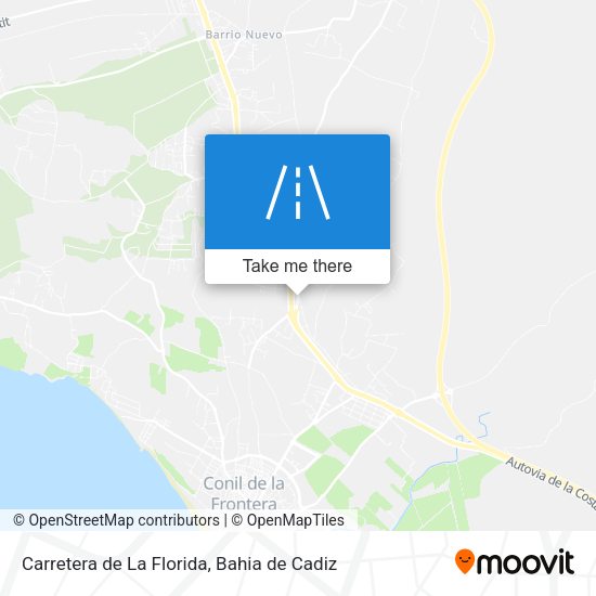 Carretera de La Florida map