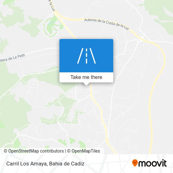 Carril Los Amaya map