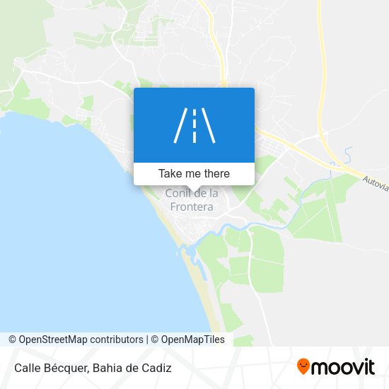 Calle Bécquer map