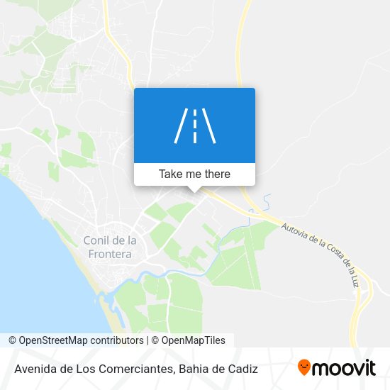 Avenida de Los Comerciantes map