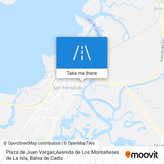 Plaza de Juan Vargas;Avenida de Los Montañeses de La Isla map