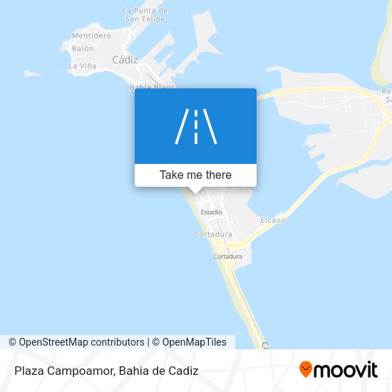 Plaza Campoamor map
