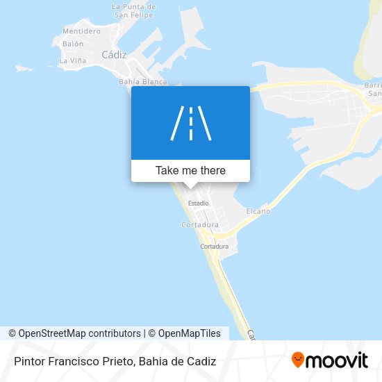 Pintor Francisco Prieto map