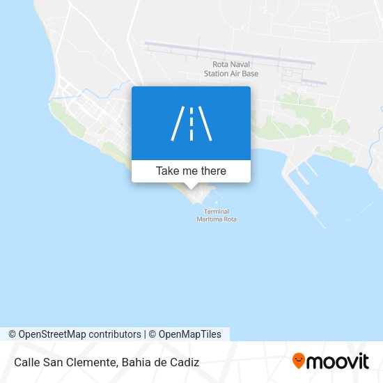 Calle San Clemente map