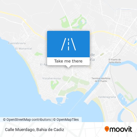 Calle Muerdago map