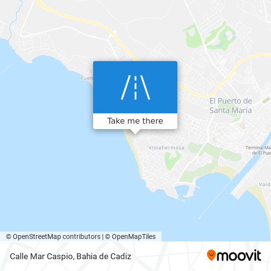 Calle Mar Caspio map