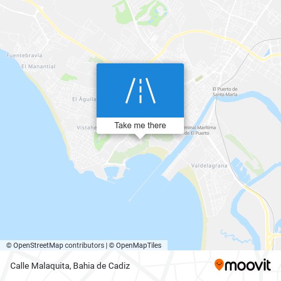 mapa Calle Malaquita