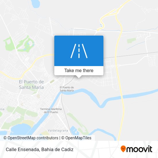 Calle Ensenada map