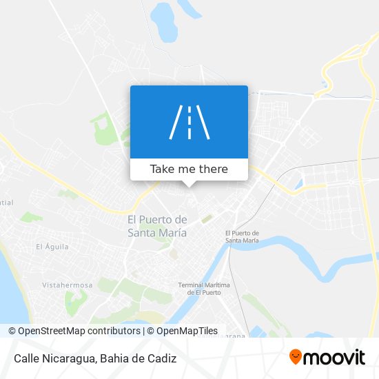 Calle Nicaragua map