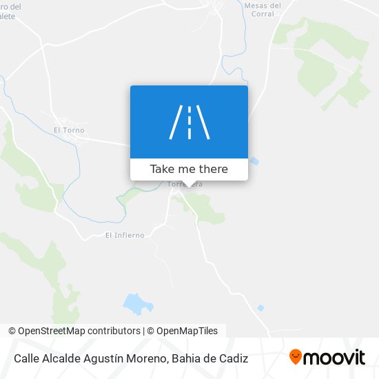 mapa Calle Alcalde Agustín Moreno