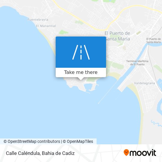 mapa Calle Caléndula
