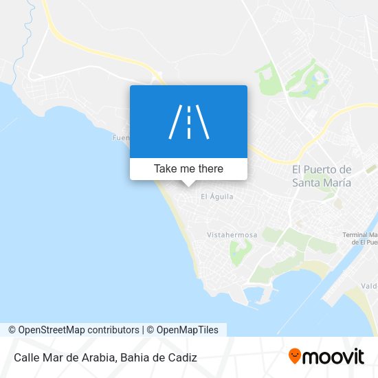 Calle Mar de Arabia map