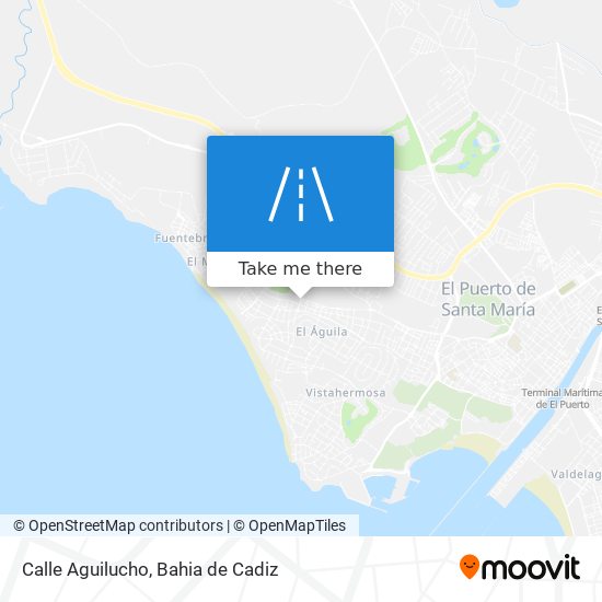 mapa Calle Aguilucho