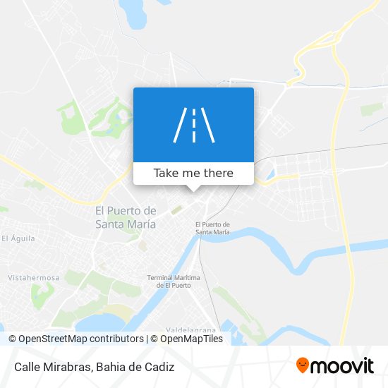 Calle Mirabras map