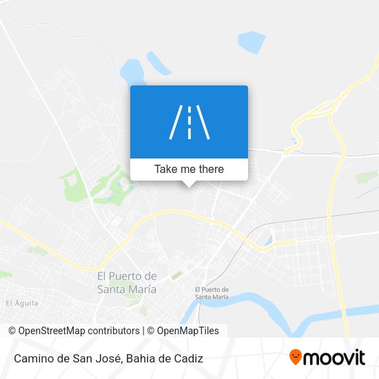 Camino de San José map