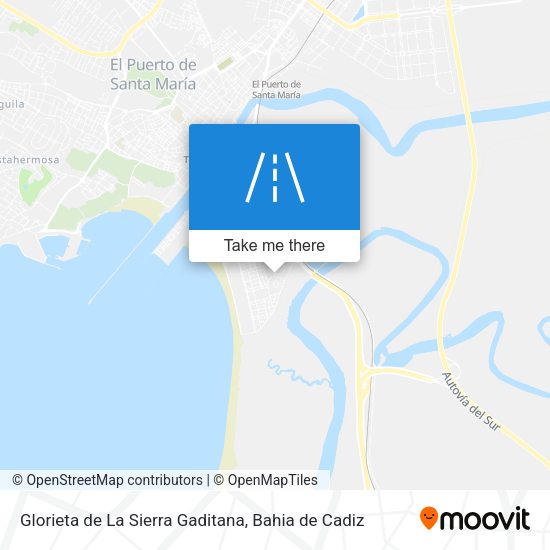 Glorieta de La Sierra Gaditana map