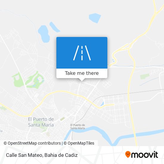 Calle San Mateo map