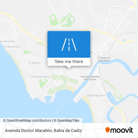 mapa Avenida Doctor Marañón