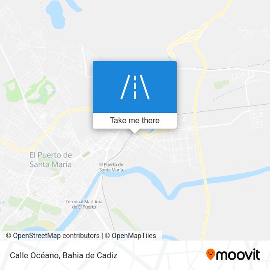 Calle Océano map