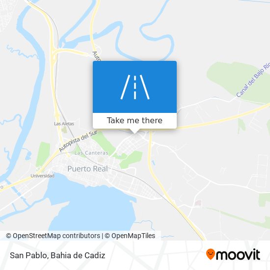 San Pablo map