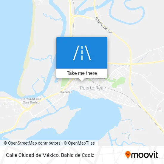 Calle Ciudad de México map
