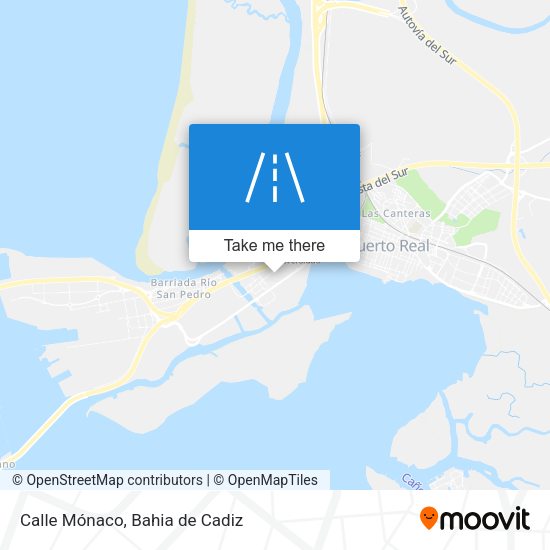Calle Mónaco map