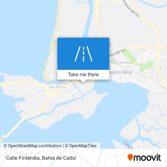 Calle Finlandia map