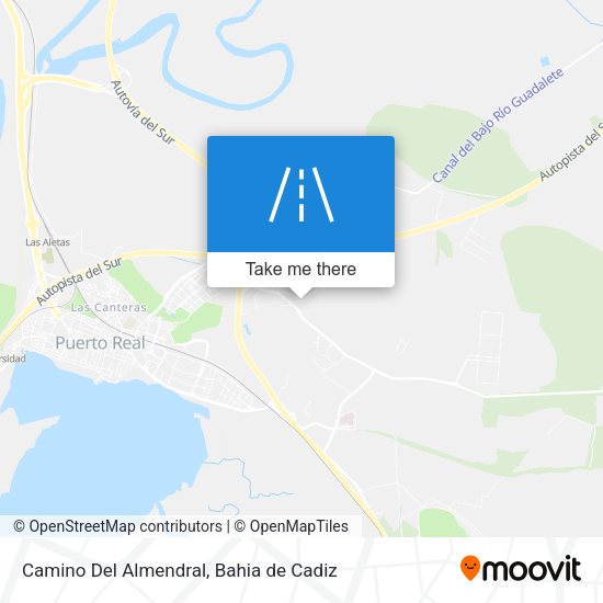 Camino Del Almendral map