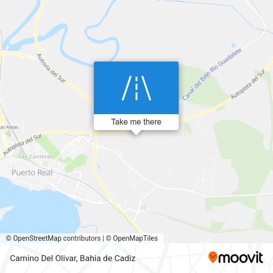 Camino Del Olivar map