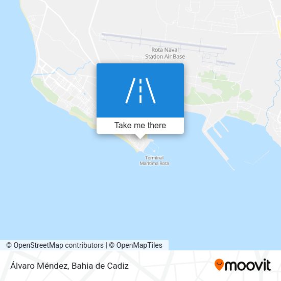 Álvaro Méndez map