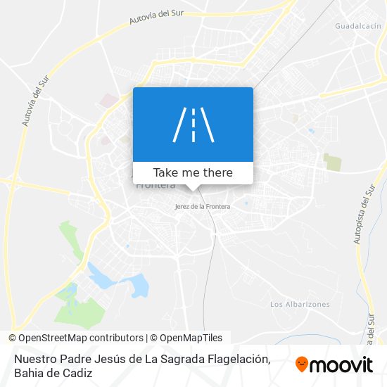 Nuestro Padre Jesús de La Sagrada Flagelación map