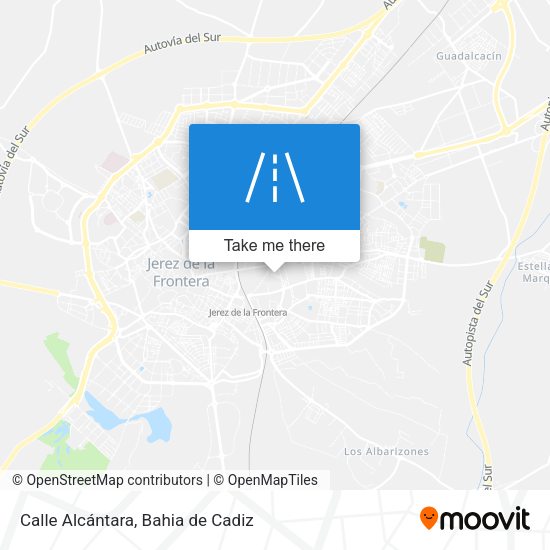 Calle Alcántara map