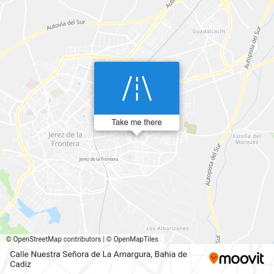 Calle Nuestra Señora de La Amargura map