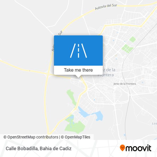 Calle Bobadilla map