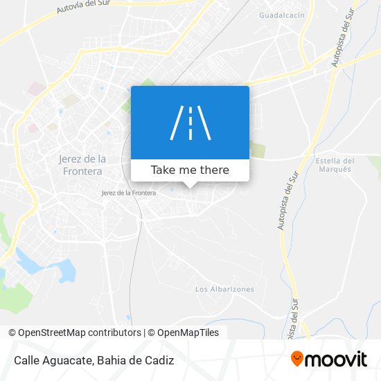 Calle Aguacate map