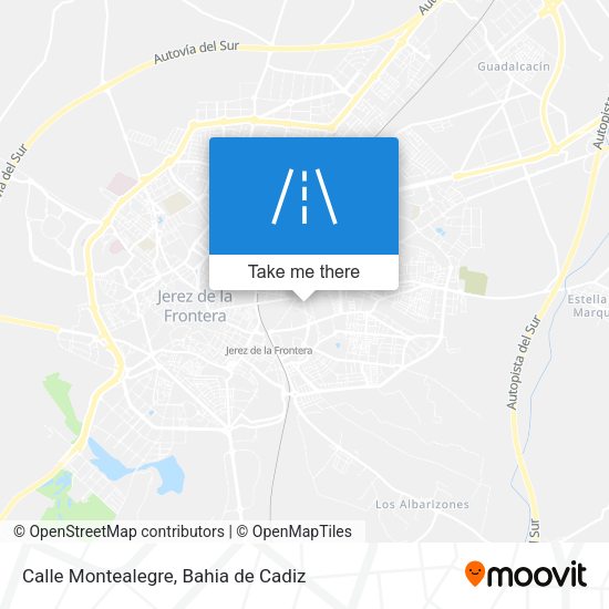 Calle Montealegre map