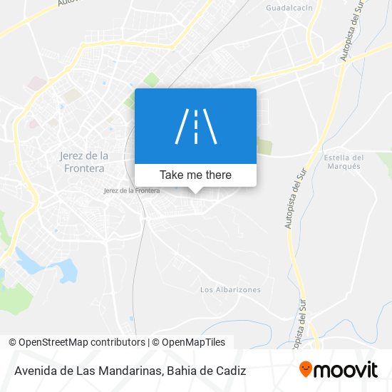 Avenida de Las Mandarinas map