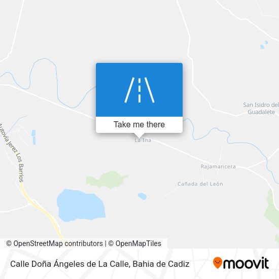 Calle Doña Ángeles de La Calle map