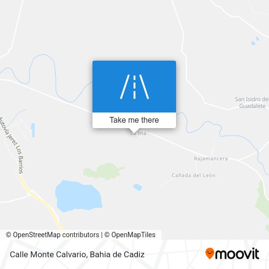 Calle Monte Calvario map