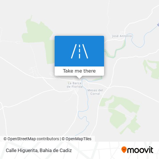 Calle Higuerita map