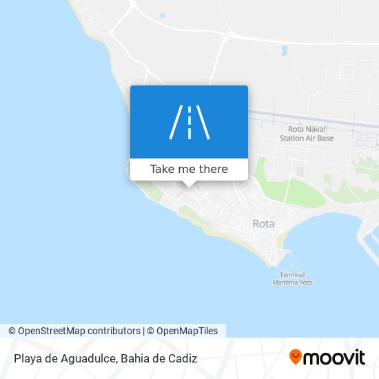 mapa Playa de Aguadulce