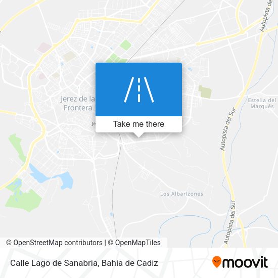 Calle Lago de Sanabria map
